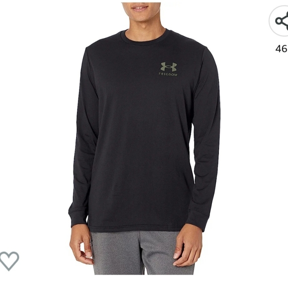 Under Armour Freedom Long Sleeve Tshirt - Picture 2 of 2